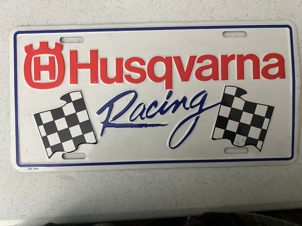 Husqvarna - license Plate Metal Code F99649