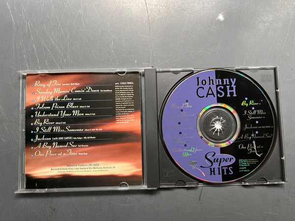 CDs- Johnny Cash super Hits code Johnnycash