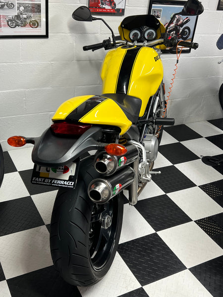 Ducati - Slip ons Round Carbon S2R 800cc and S2R 1000 cc code F3355633