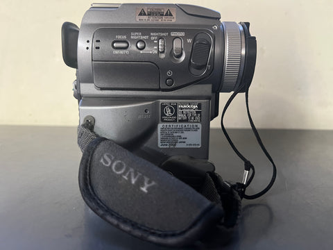 SONY- Digital Video Camera Recorder Super Steady Shot Model 120xCar Zeiss code Handycam