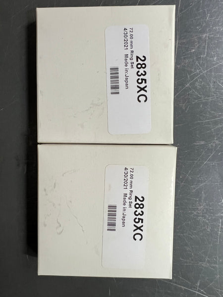 Kawasaki NINJIA 2 MM over piston rings code F2835XC – Fast by Ferracci