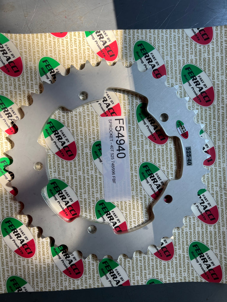Ducati - FBF sprocket fit FBF sprocket carrier 5 hole 525 40T code F54940