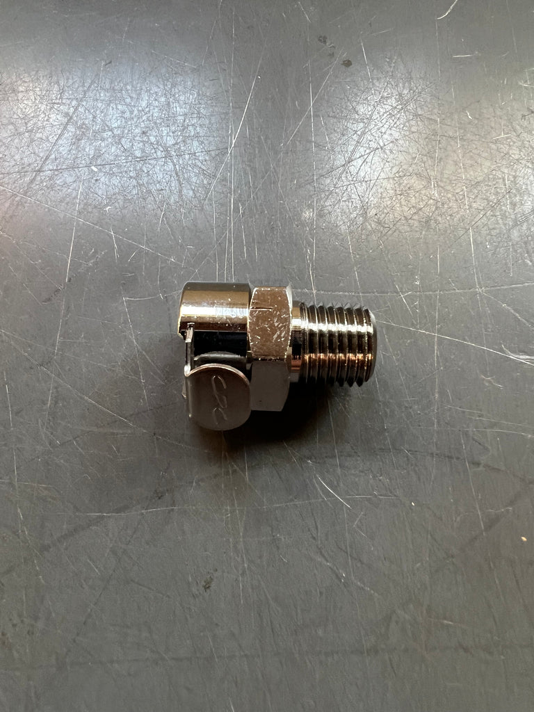 Fuel - Fitting - CPC Female 1/4 in tread Metal code LCD10004FV