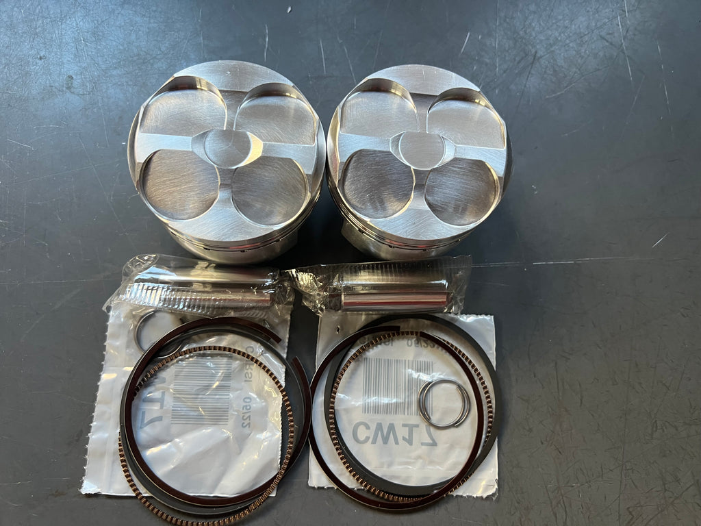 Kawasaki - Pistons set of 2 complete ring, pin ,clip for 1990 ZX-7 code F27669