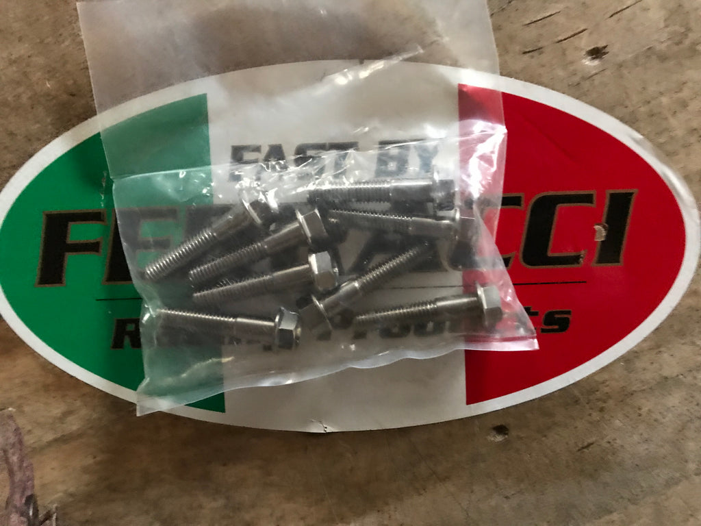 Husqvarna - Titanium Bolts set 8x1.25x40 set of 8 fit Triple Clamps code F9168x40
