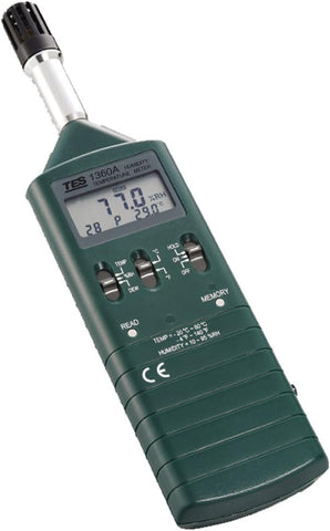 Tool - Meter Temperature and Humidity Model TES 1360 Code TES1360