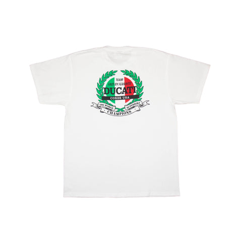 T-SHIRT - Fast By Ferracci Vintage White Large code FBFVWL