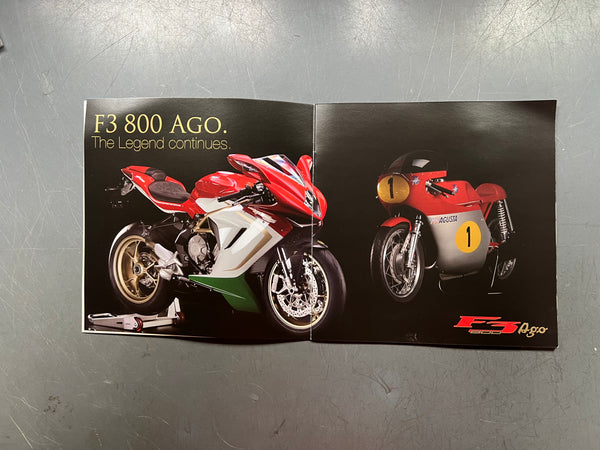 MV Agusta - F3- 800 ORO With Giacomo Agostini code 800ORO