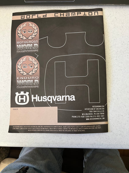 Husqvarna - Motorcycles Catalogue Year 2000 code Cagiva