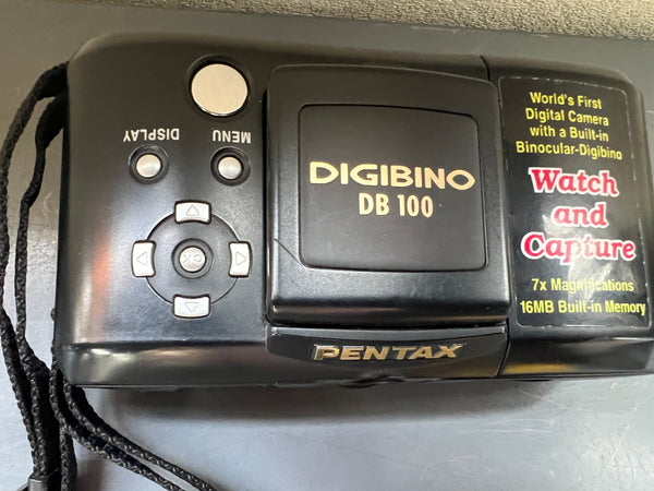 Pentax-Digibino 100 World Frist Digital Camera with Built-in Binocular Code Bino