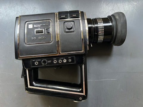 GAF - Vintage Super 8 Movie Camera Synchronized Sound Model SS 805 code GAFSS805