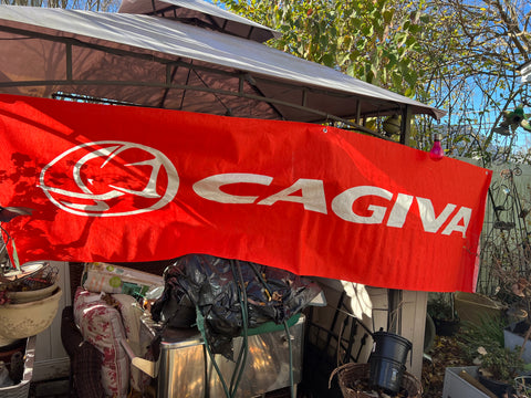 Cagiva - Banner size 2.8 FT X 8 FT code Cagiva-Banner