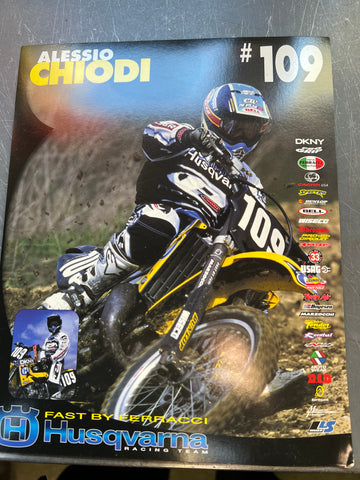 Poster - Alessio Chiodi - World Champion 92-93-94 code Chiodi