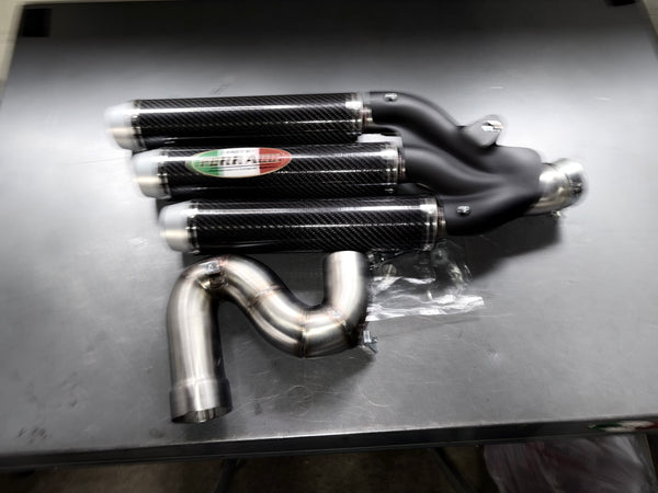 MV Agusta - SLIP-ON- Brutale 675/800  Carbon Fiber code F33801