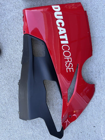 DUCATI - LOWER LEFT FAIRING V4 PANIGALE 2018 code 48019274BT