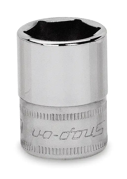 SNAP-ON 3/8" Drive 6-Point Metric 15 mm Flank Drive® Shallow Socket CODE