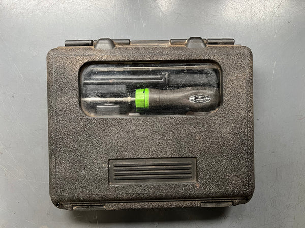 SNAP-ON 1/4 ratcheting driver kit code Fdrivere