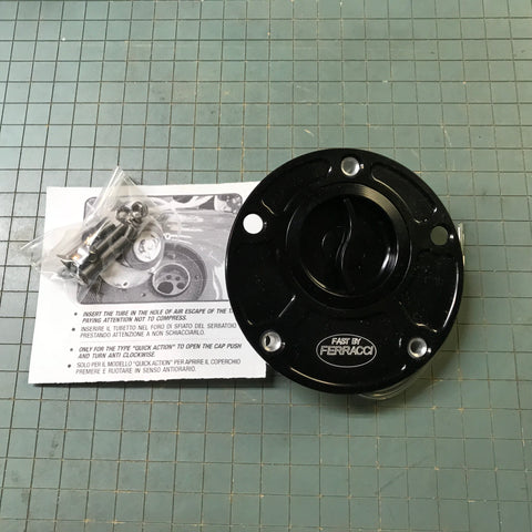 Fuel Cap - Yamaha Quick Action Black Color code F88330B