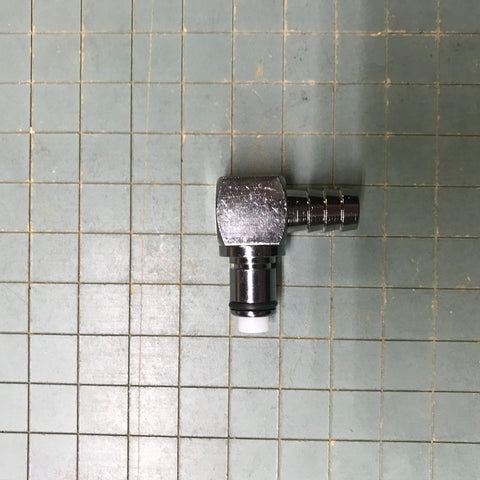 Fitting Fuel- 90* Degree 3/8 Male, Metal - code - LCD 23006 FV