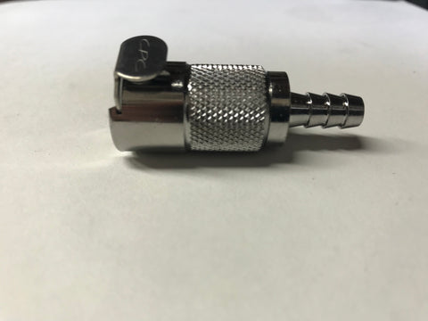 Fuel - Fitting CPC Quick con. Female strait bar size 1/4 Metal code LCD17004FV