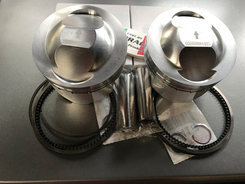 DUCATI - Pistons Kit 90.00 mm over size+2.00 mm 695/696 cc to 730 cc code F275696