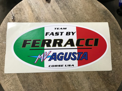 Sticker/ Decal FBF/MV size 8 x 4.5 in code F87810