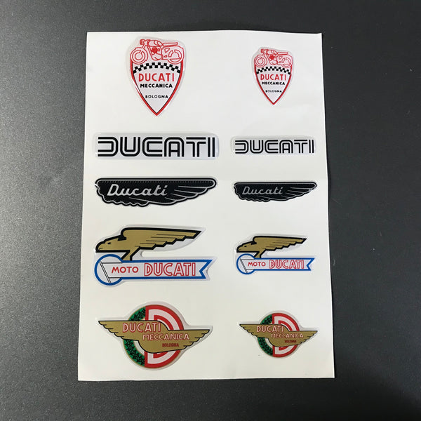Ducati - Historical Mix stickers code 981490010