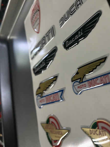 Ducati - Historical Mix stickers code 981490010