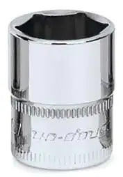 SNAP-ON 1/4" Drive 6-Point Metric 13 mm Flank Drive® Shallow Socket CODE TMM13