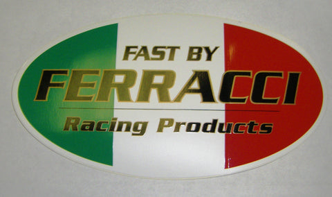 Sticker / Decal - FBF 9 x 5 in Racing Products Lg code F87012