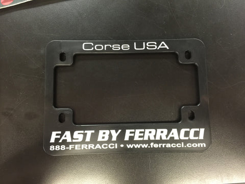 LICENSE - Plate Frame FBF M/C code F99598